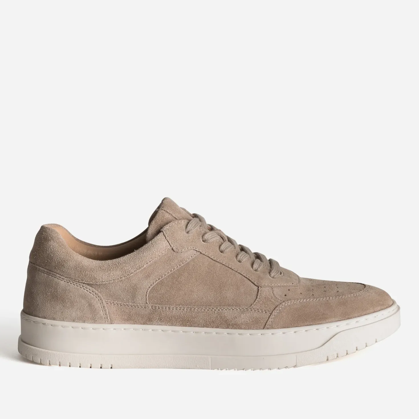 Tennis taupe suédée