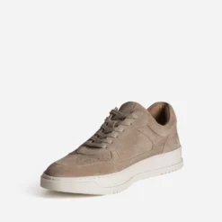 Tennis taupe suédée
