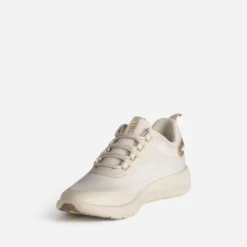 Tennis TBS beige mesh détails dorés