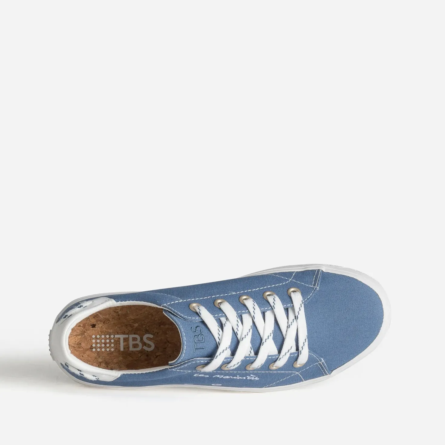 Tennis TBS bleue toile