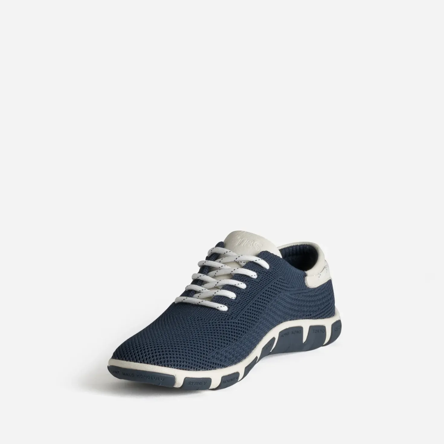 Tennis TBS bleu marine en mesh