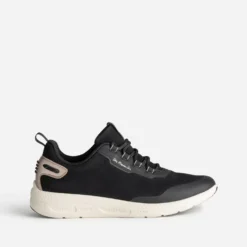 Tennis TBS noire mesh détails cuivrés