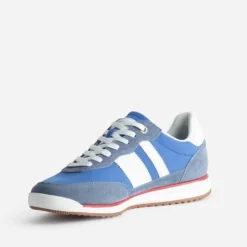 Tennis TEDDY SMITH bleue bi-matière