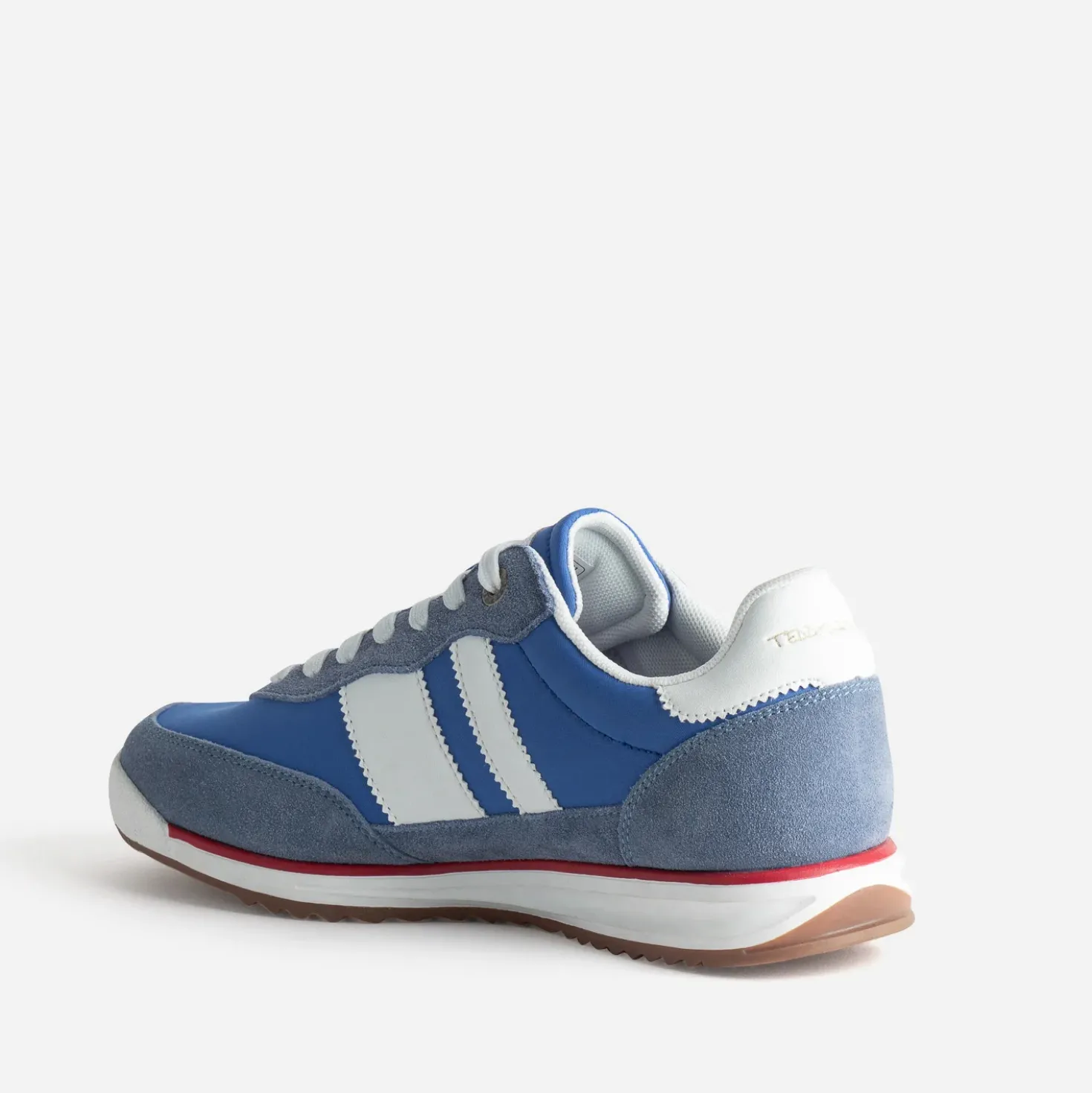 Tennis TEDDY SMITH bleue bi-matière