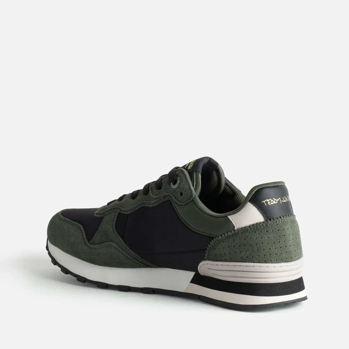 Tennis TEDDY SMITH kaki et noir