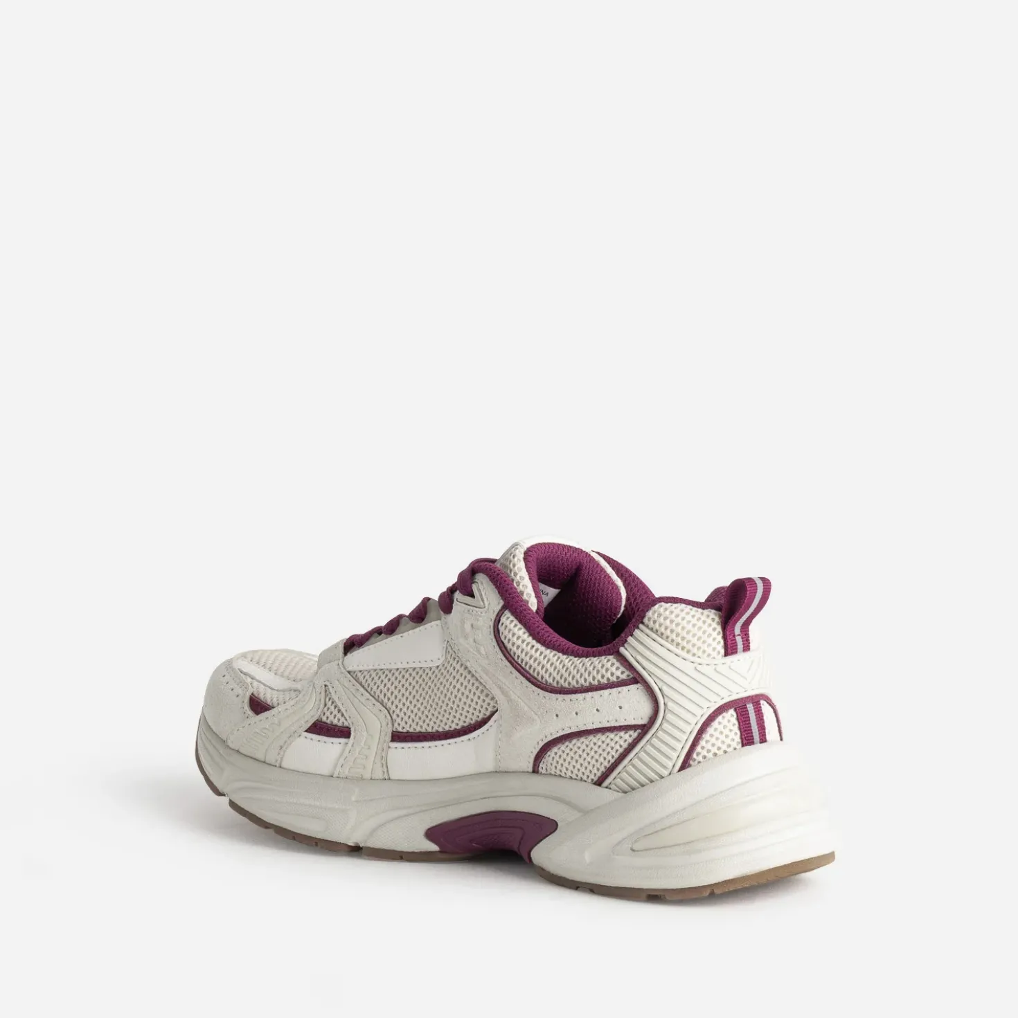 Tennis TEXTO beige et bordeaux