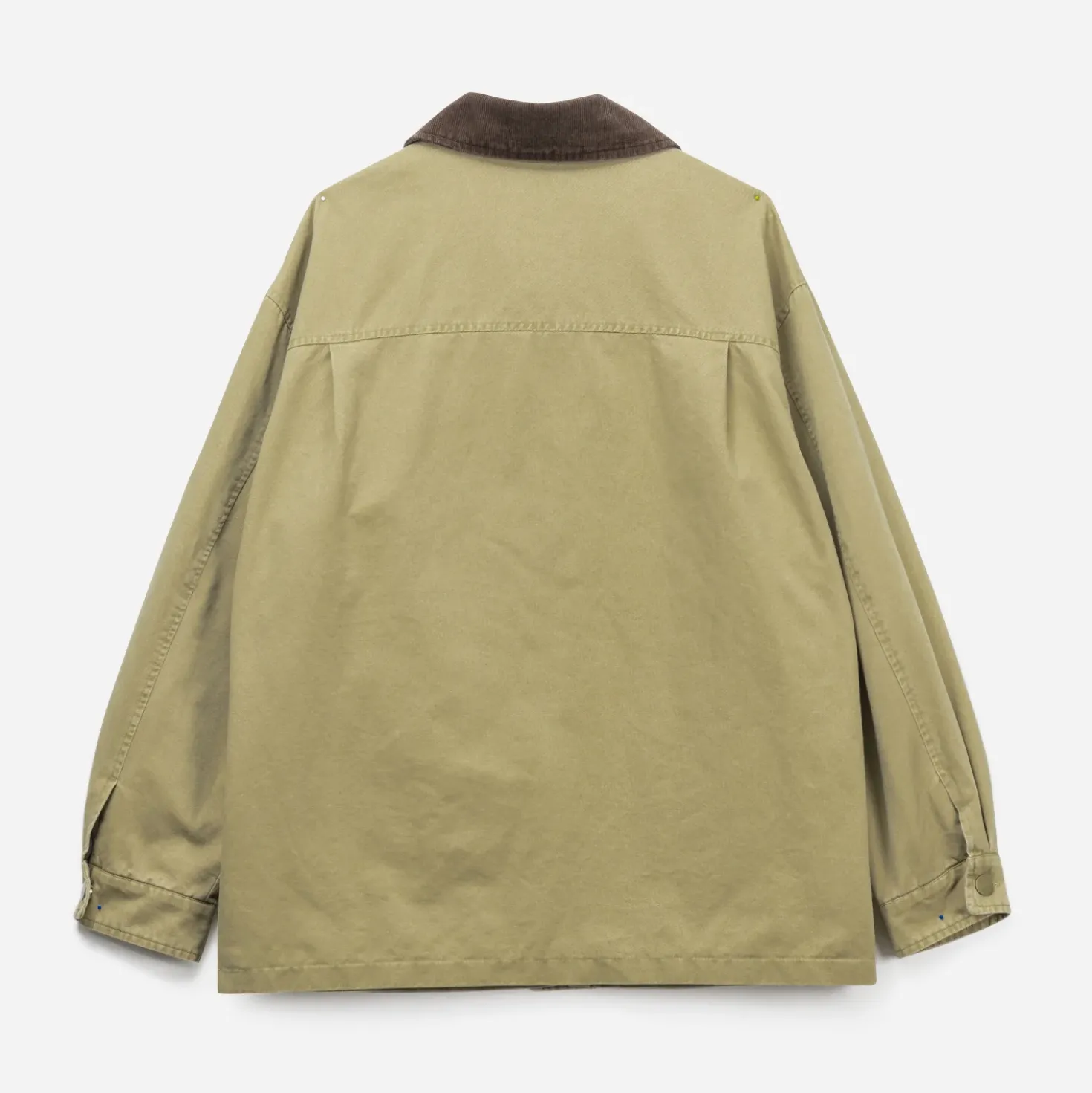 Veste ERAM WEAR beige avec col velours