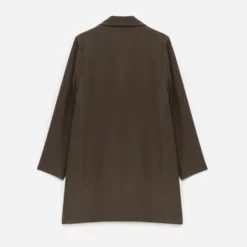 Veste ERAM WEAR marron mi-longue