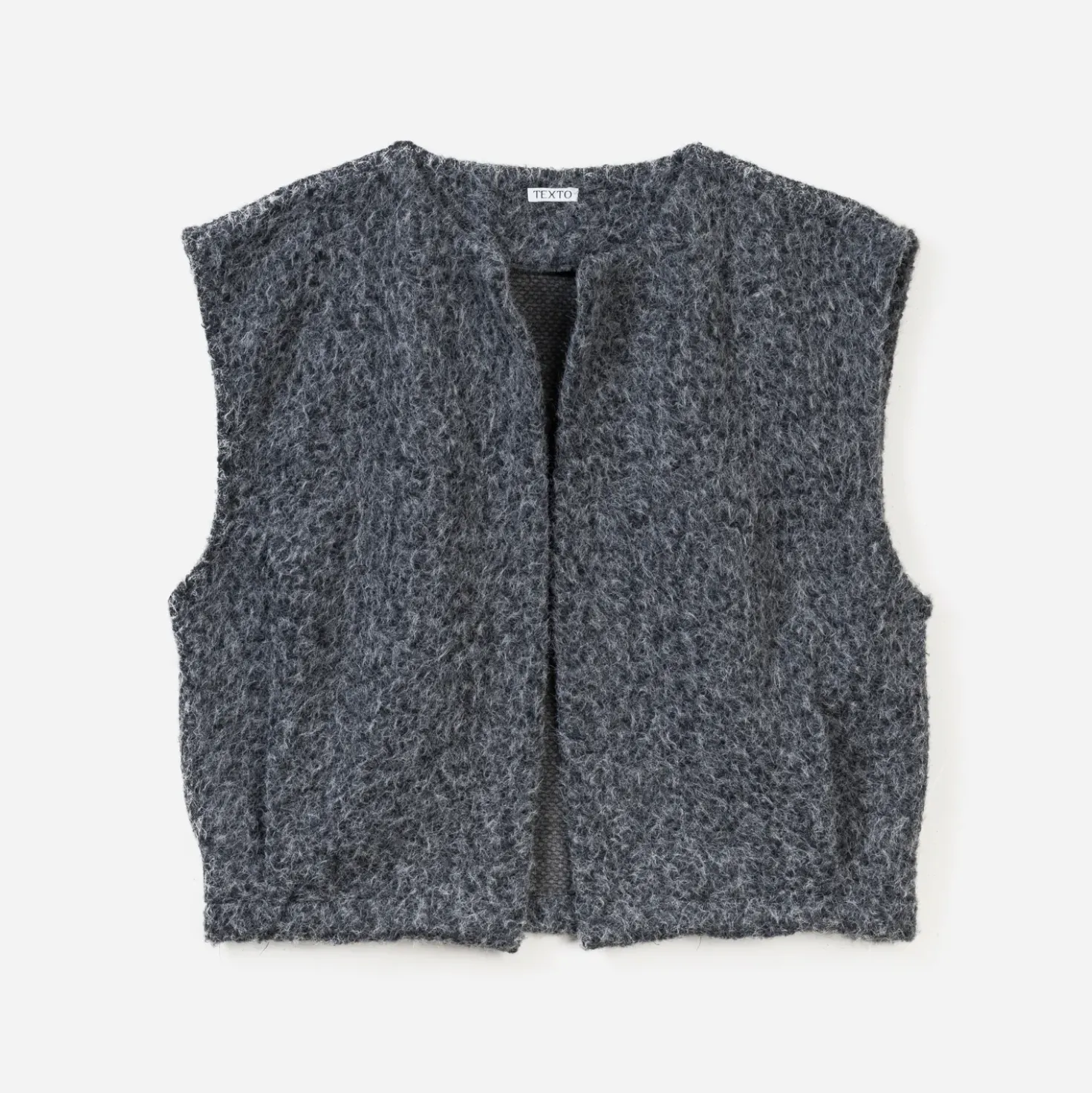 Veste TEXTO grise sans manches