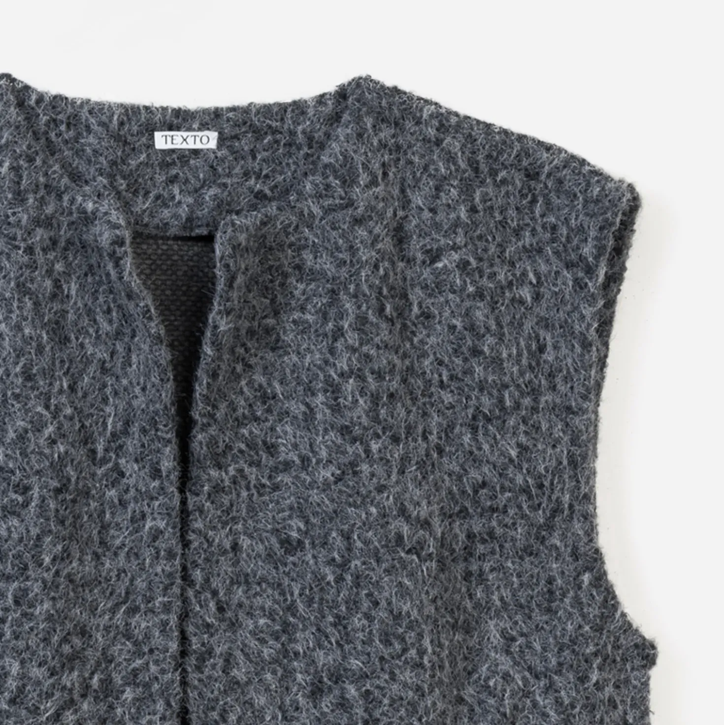 Veste TEXTO grise sans manches